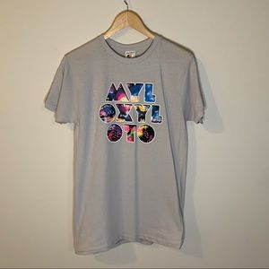 Coldplay Band 2012 Concert Tour Official T Shirt New Women Size Small